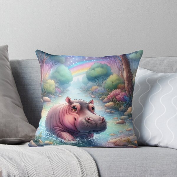 Item preview, Hippo Art #26 | Hippo Lovers designed and sold by ksgraphics222.