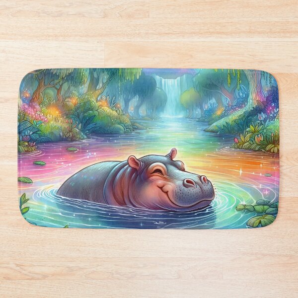 Item preview, Hippo Art #25 | Hippo Lovers designed and sold by ksgraphics222.