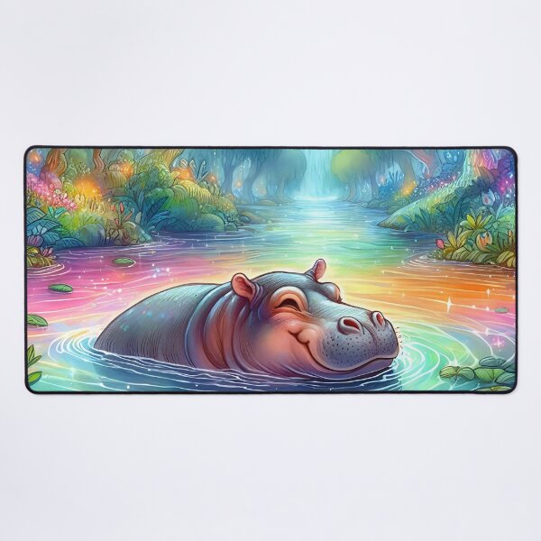 Item preview, Hippo Art #25 | Hippo Lovers designed and sold by ksgraphics222.
