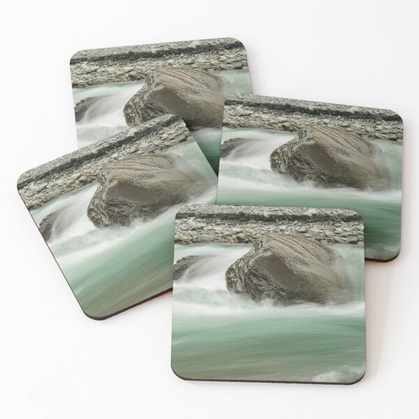 Item preview, Stone in the mountain stream as a rock in the surf designed and sold by Eckart Mayer Photography.