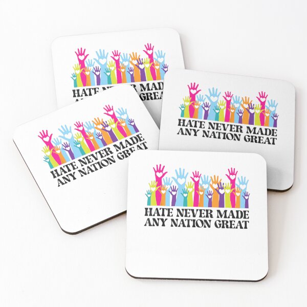 Item preview, Hate Never Made Any Nation Great Funny designed and sold by Galactic-Sketch.