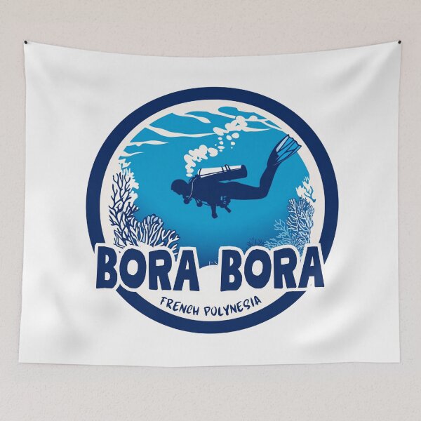 Item preview, Bora Bora - French Polynesia  designed and sold by StudioRedKoala.