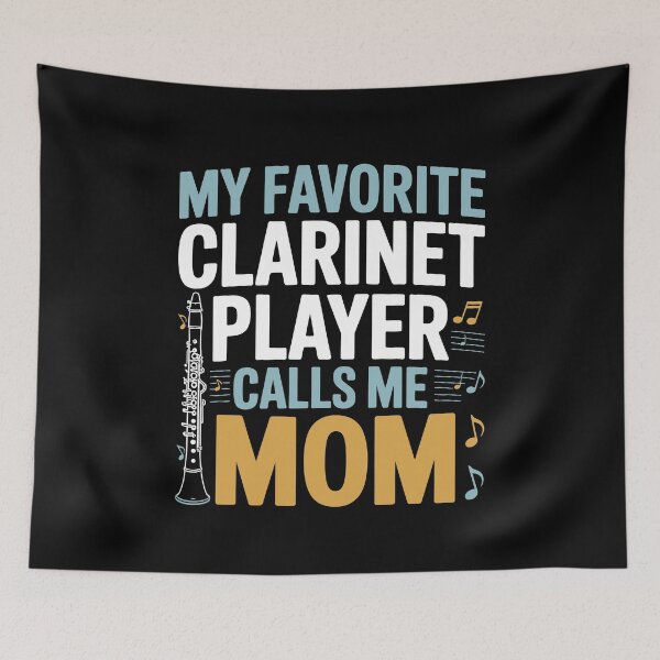 Item preview, Favorite Clarinet Player Calls Me Mom Music designed and sold by tmerchtrends.