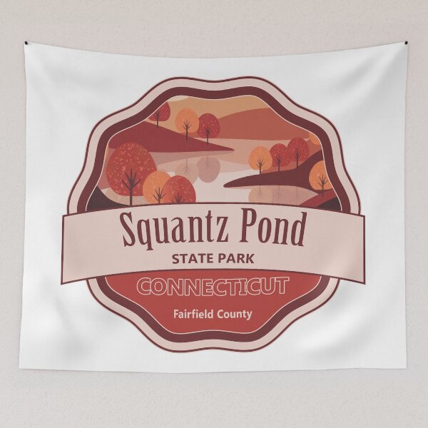 Item preview, Squantz Pond State Park Fairfield County Connecticut designed and sold by Wanderful-roads.