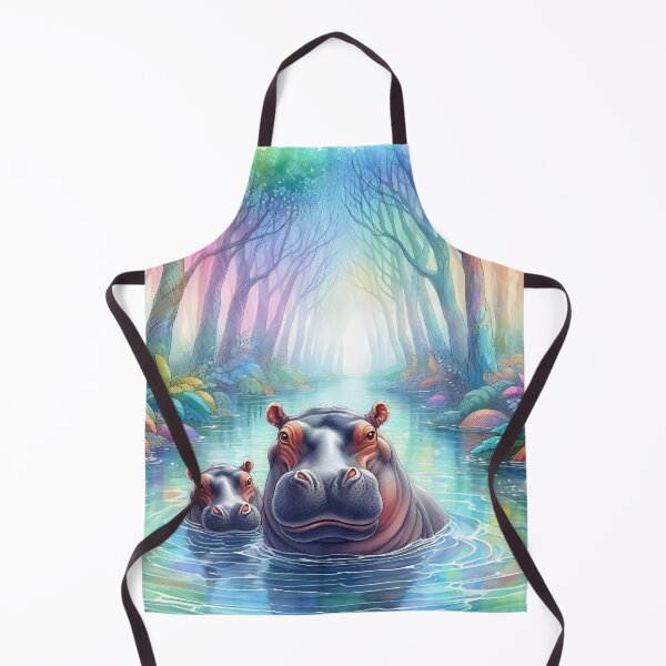 Item preview, Hippo Art #27 | Hippo Lovers designed and sold by ksgraphics222.