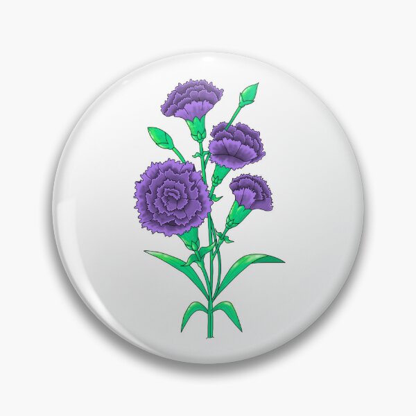 Item preview, Purple Carnations designed and sold by thistle_n_fang.