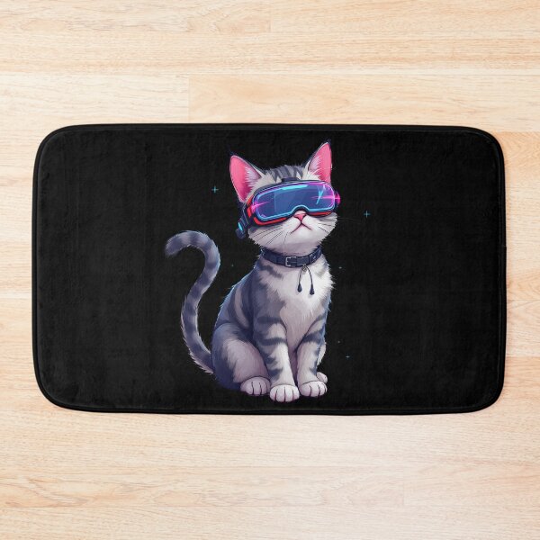 Item preview, Virtual Reality Kitty designed and sold by roxysnextgenart.