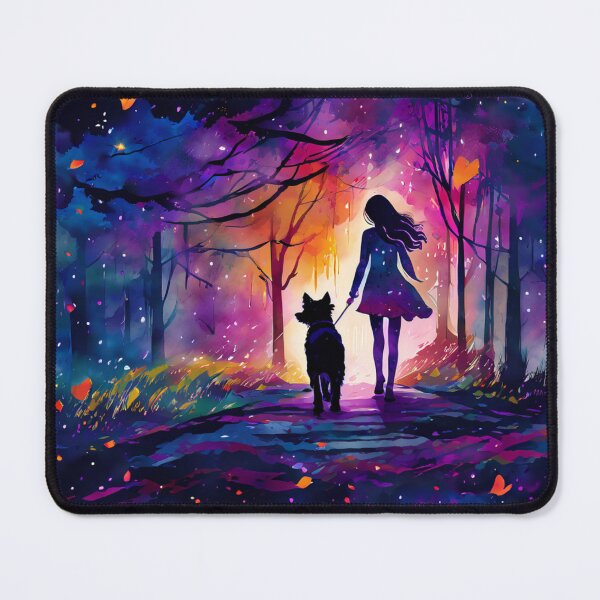 Item preview, Walking the Dog designed and sold by FloramoonArt.