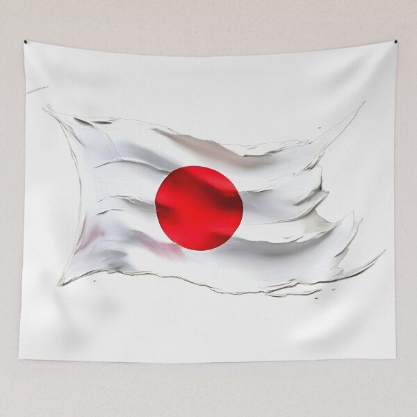 Item preview, FLAG OF JAPAN designed and sold by BUCHELI-ART..