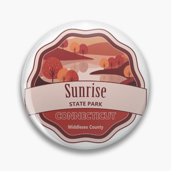 Item preview, Sunrise State Park Middlesex County Connecticut designed and sold by Wanderful-roads.