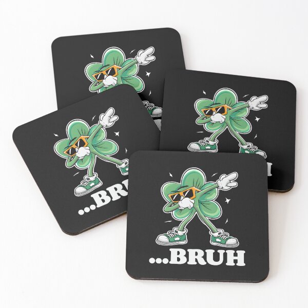 Item preview, Bruh Dabbing Shamrock Funny kids Mens Boys designed and sold by clothesy7.
