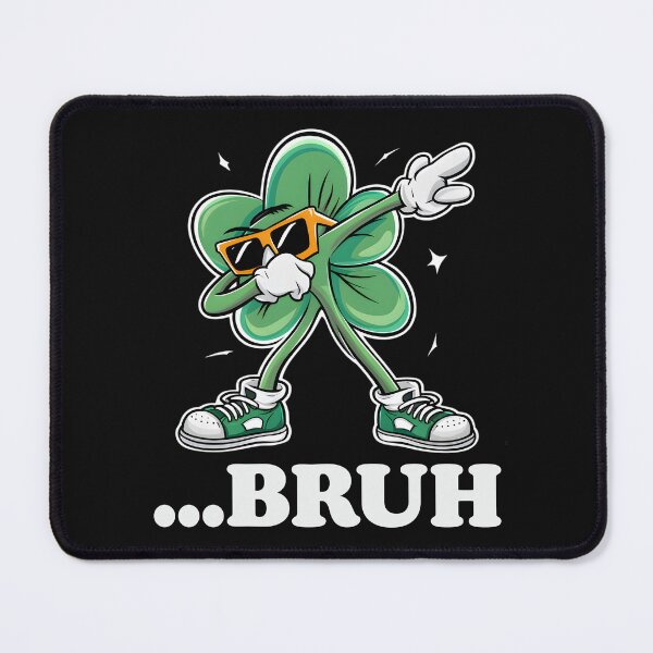 Item preview, Bruh Dabbing Shamrock Funny kids Mens Boys designed and sold by clothesy7.