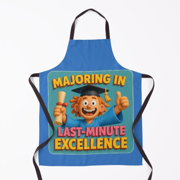 Item preview, Master of last-minute brilliance – humorous design designed and sold by Girih.