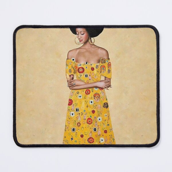 Item preview, African Woman painting inspired by Gustav Klimt designed and sold by Vintage Designs +.