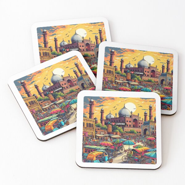 Item preview, Lahore City Pakistan AI Art – Perfect for Vacation Lovers, Culture Explorers & Urban Travel Accessories designed and sold by knalpot-design.