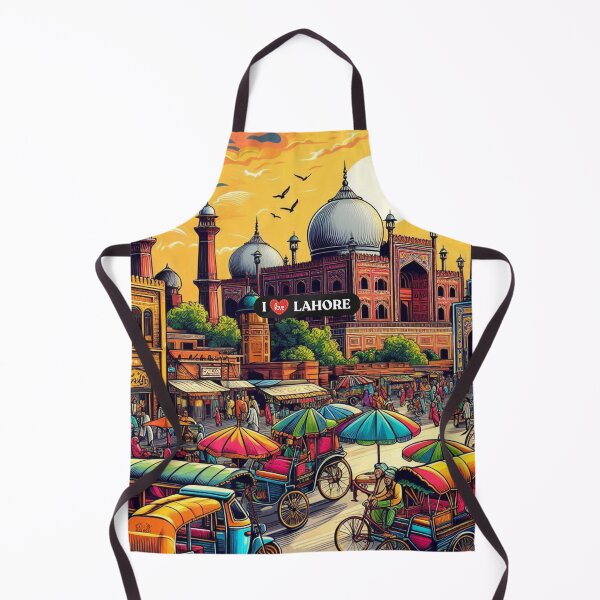 Item preview, Lahore City Pakistan AI Art – Perfect for Vacation Lovers, Culture Explorers & Urban Travel Accessories designed and sold by knalpot-design.