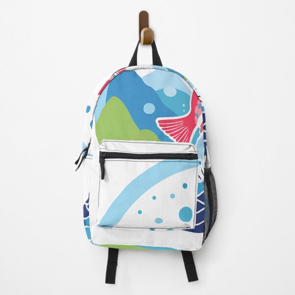 Vista previa del artículo con la obra «Pescado trucha salmón», diseñado y vendido por Chroma Dreams .
