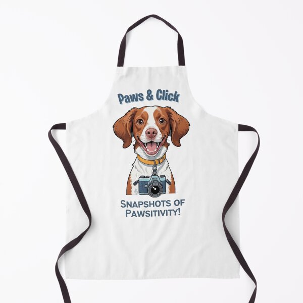 Item preview, Funny Brittany Spaniel Portrait  - Comic Photographer Gift  -  Goofy Dog & Cat Owner Gifts – Humor Pet Lover Design  designed and sold by KoraTalks.