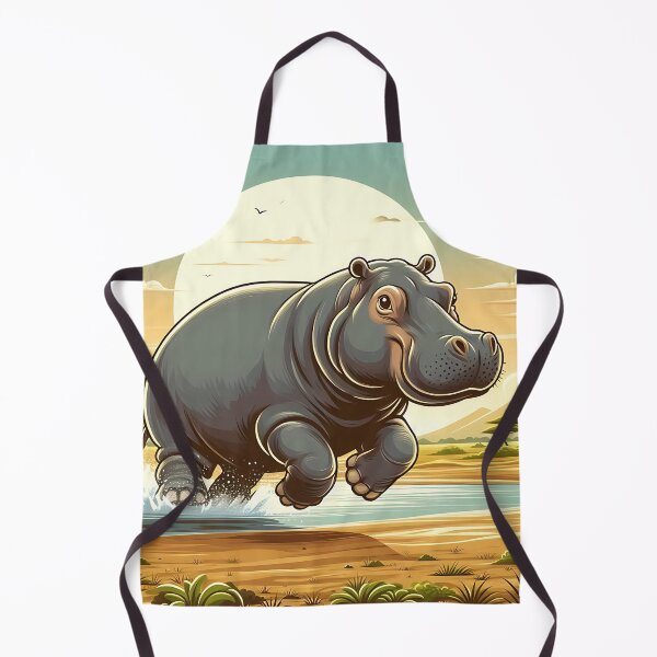 Item preview, Hippo Art #29 | Hippo Lovers designed and sold by ksgraphics222.