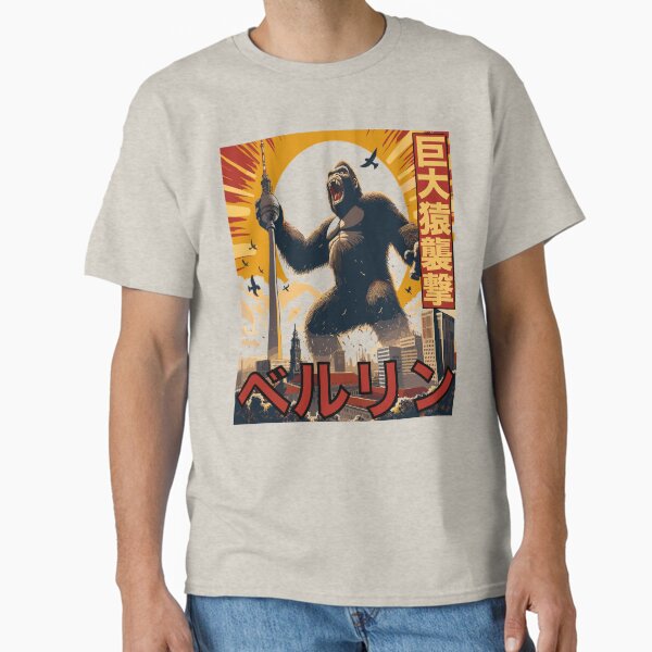 Item preview, King Kong Attacks Berlin – Japanese Monster Movie Art designed and sold by Roger-C.