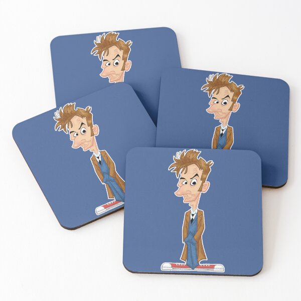 Item preview, Tenth Doctor designed and sold by MrBlackTee.