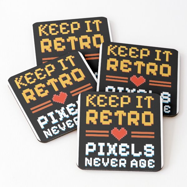 Item preview, Keep It Retro – Vintage Pixel Art Aesthetic T-Shirt designed and sold by pixelnprint111.