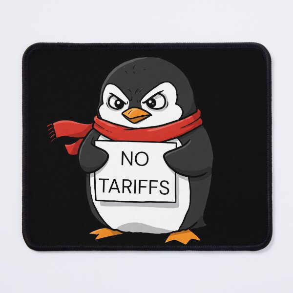 Item preview, No Tariffs Penguin Resist Penguins Flippers up designed and sold by SurrealArtSzysz.