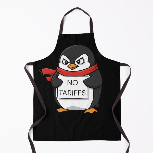 Item preview, No Tariffs Penguin Resist Penguins Flippers up designed and sold by SurrealArtSzysz.