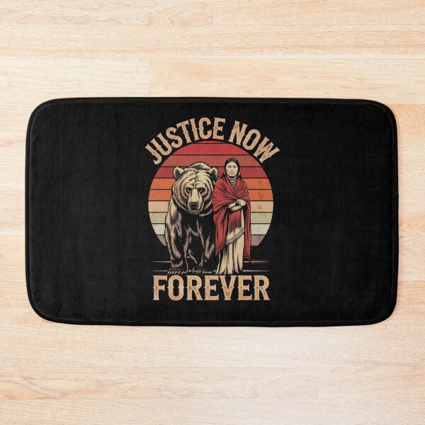 Item preview, Native Justice Now Bear and Woman designed and sold by Taans-Creation.