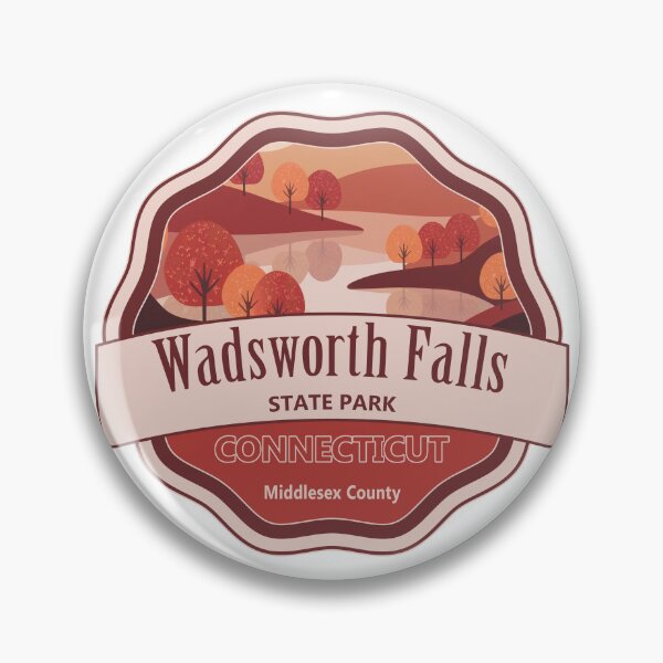 Item preview, Wadsworth Falls State Park Middlesex County Connecticut designed and sold by Wanderful-roads.