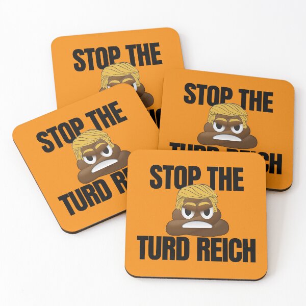 Item preview, Stop The Turd Reich designed and sold by Caring Hearts.