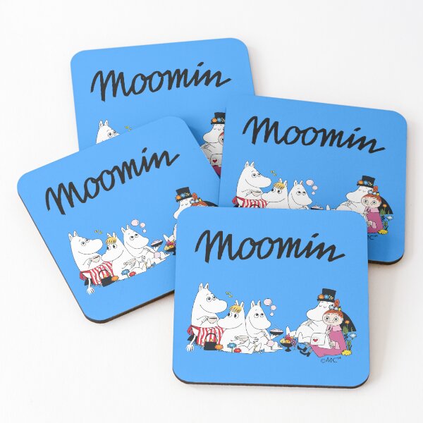 Item preview, Moomin Family Eating Outside designed and sold by MoominStore.