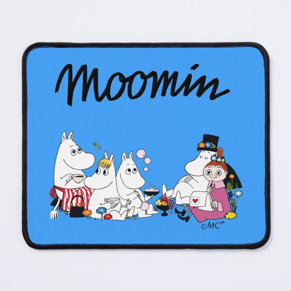 Artikelvorschau, Muminfamilie isst draußen entworfen und verkauft von MoominStore.