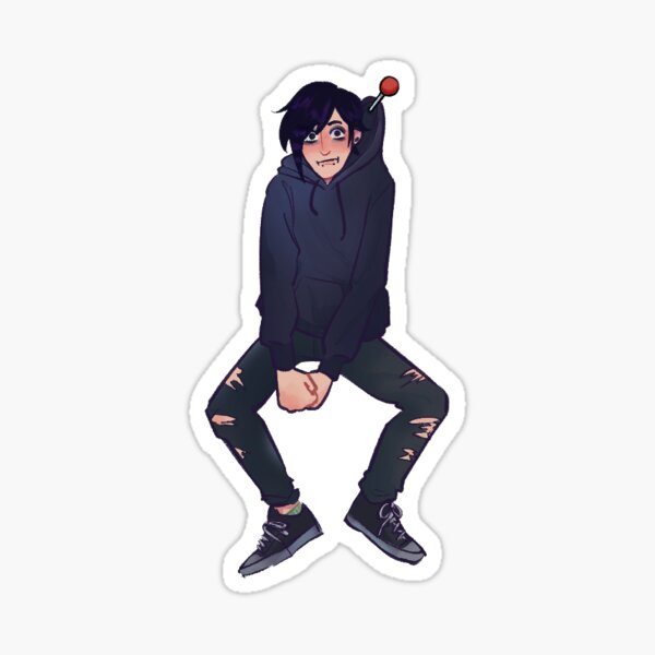Aperçu de l'œuvre Autocollant de Sebastian épinglé sur Stardew Valley créée et vendue par reinfalllz.
