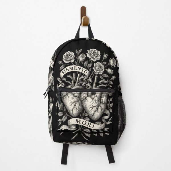 Item preview, Memento Mori, vintage anatomical romance hearts & roses. designed and sold by Shoot-The-Moon.