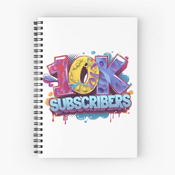 Item preview, 10K Subscribers Celebration Design | Milestone Digital Art for Creators & Influencers designed and sold by KRStyleClub.