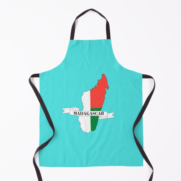 Item preview, Flag map of Madagascar designed and sold by visual adventures.