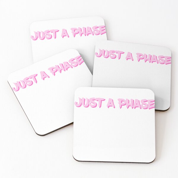 Item preview, Playful Just A Phase Pink Lettering designed and sold by ThreadandThink.