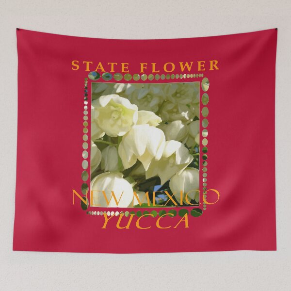 Item preview, New Mexico Territory Flower The Yucca designed and sold by taiche.