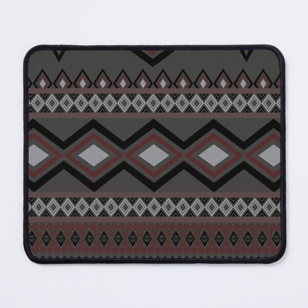 Item preview, seamless geometric pattern with  wallpaper, ornament, illustration, decoration, border, fabric, vintage, art, christmas, geometric, textile, retro, decor, color, style, frame, heart, fashion, shape,  designed and sold by Wunnipaogtun.