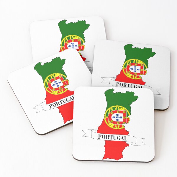 Item preview, portugal flag map designed and sold by visual adventures.