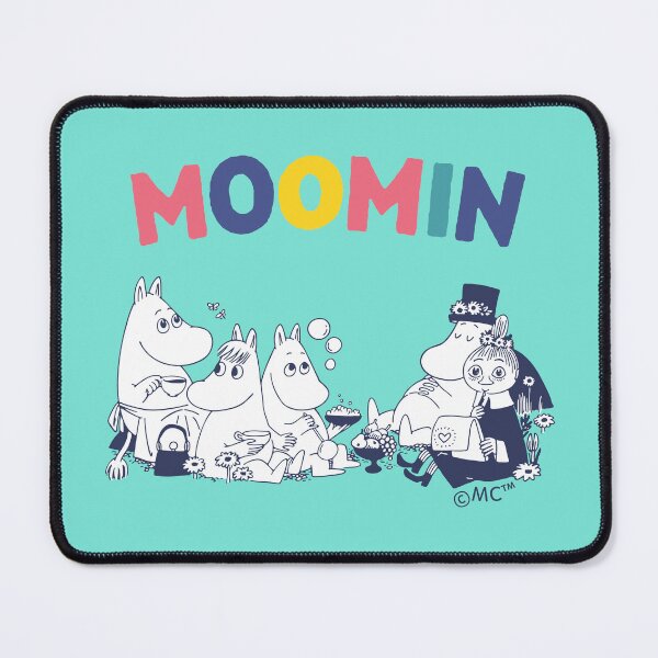 Artikelvorschau, Regenbogentext der Muminfamilie entworfen und verkauft von MoominStore.