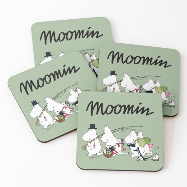 Artikelvorschau, Muminfamilie beim Angeln entworfen und verkauft von MoominStore.