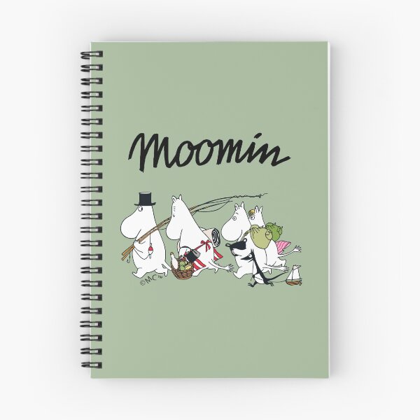 Item preview, Familia Moomin yendo a pescar designed and sold by MoominStore.
