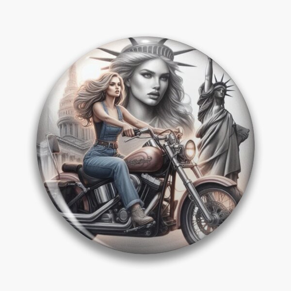 Item preview, "Biker Rebels: The Feminine Elegance" designed and sold by CHRIST5000.