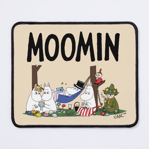 Item preview, Moomin Family Relaxing designed and sold by MoominStore.