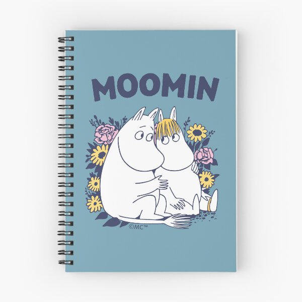 Item preview, Moomin Moomintroll Snorkmaiden Block Text designed and sold by MoominStore.
