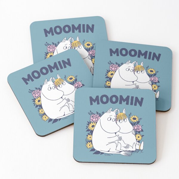 Item preview, Moomin Moomintroll Snorkmaiden Block Text designed and sold by MoominStore.
