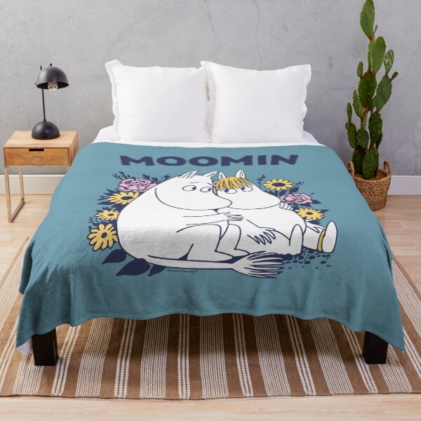 Item preview, Moomin Moomintroll Snorkmaiden Block Text designed and sold by MoominStore.