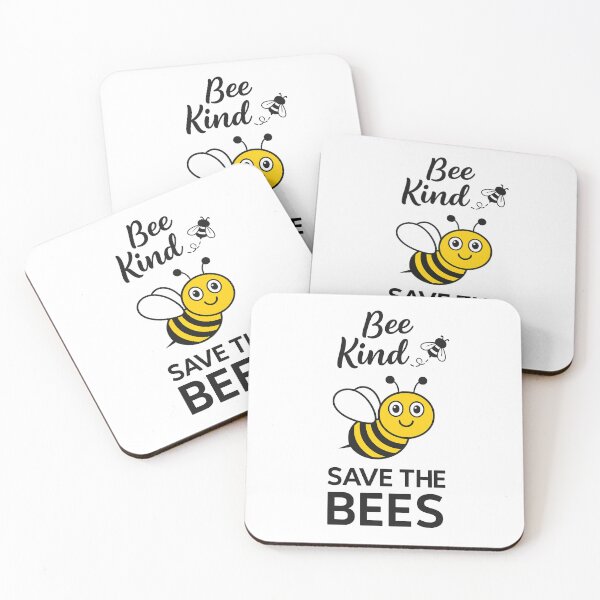 Item preview, Save The Bees - Bee Kind Cute Cartoon Design designed and sold by MorningT.